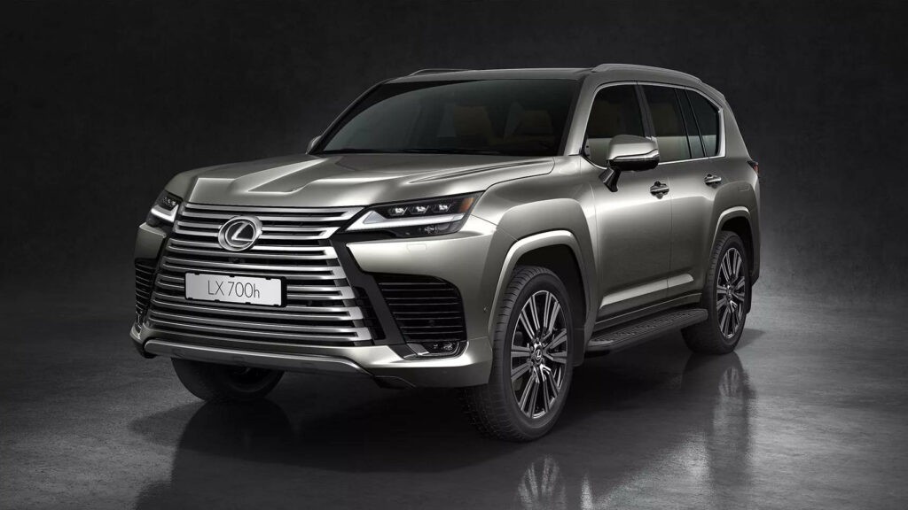 Cận cảnh Lexus LX700h 2025