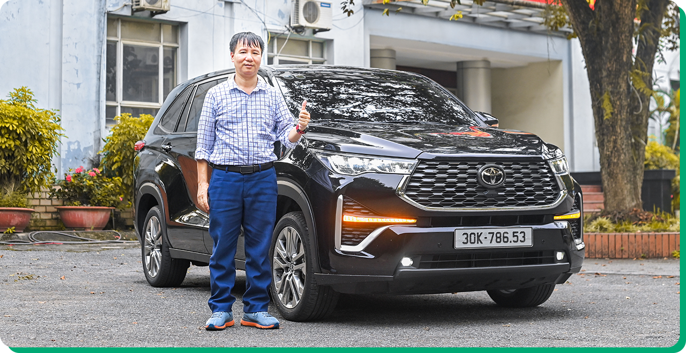 Chủ xe chọn Toyota Innova Cross HEV khẳng định: “Tiết kiệm nhiên liệu, mạnh mẽ bất ngờ, chân ái trong phân khúc MPV”