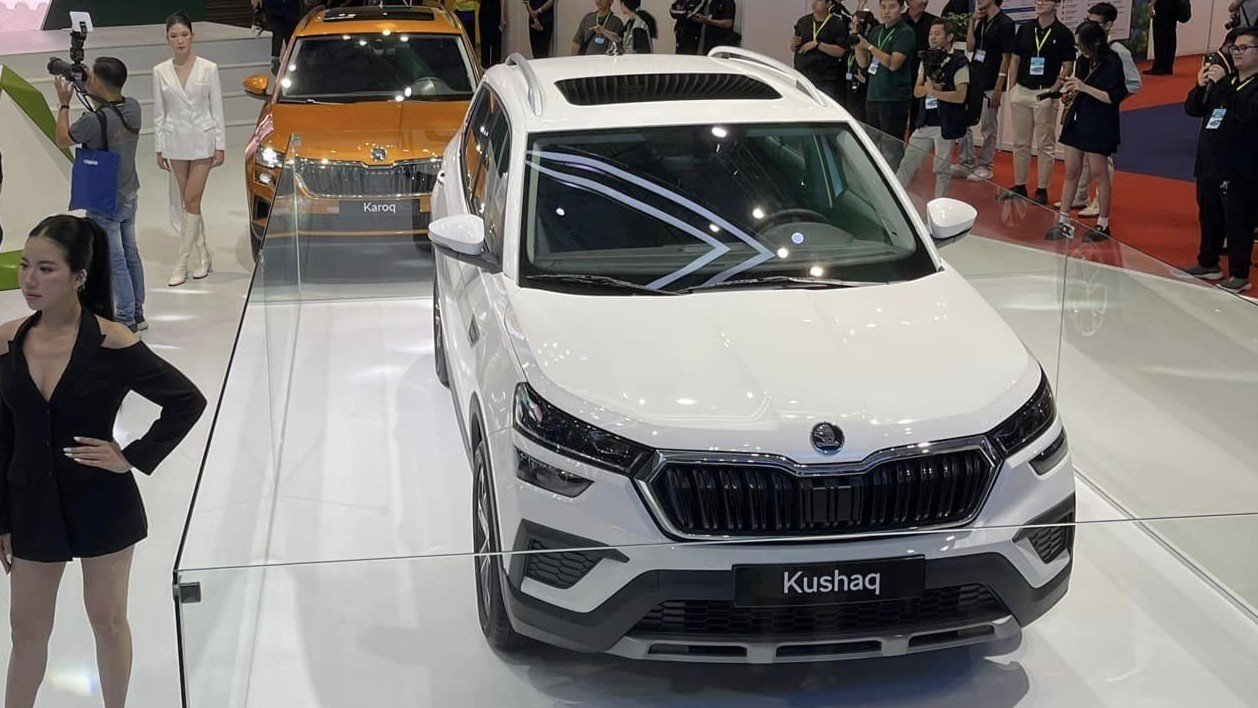 Cùng soi xe Skoda Kushaq sắp lắp ráp trong nước tại Vietnam Motor Show 2024