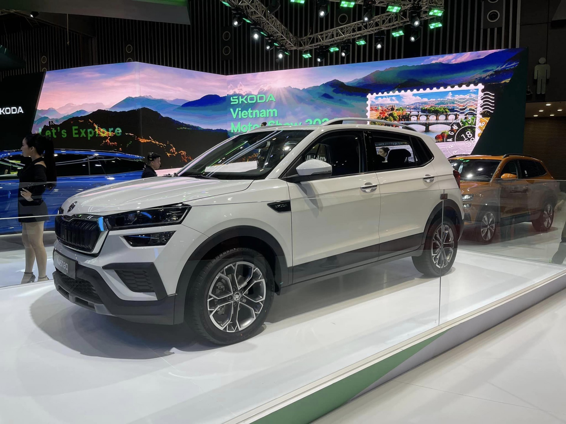 Cùng soi xe Skoda Kushaq sắp lắp ráp trong nước tại Vietnam Motor Show 2024