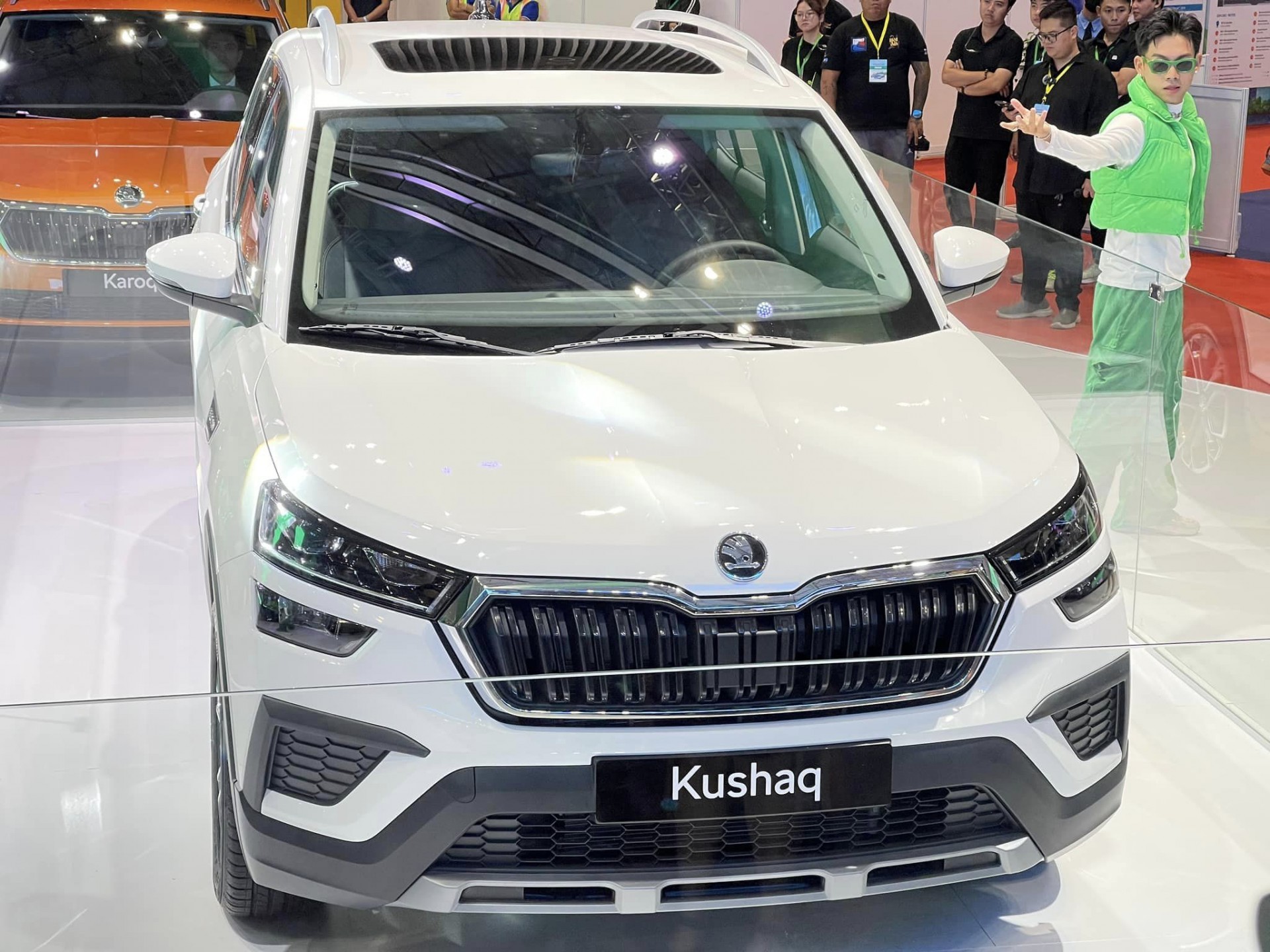 Cùng soi xe Skoda Kushaq sắp lắp ráp trong nước tại Vietnam Motor Show 2024