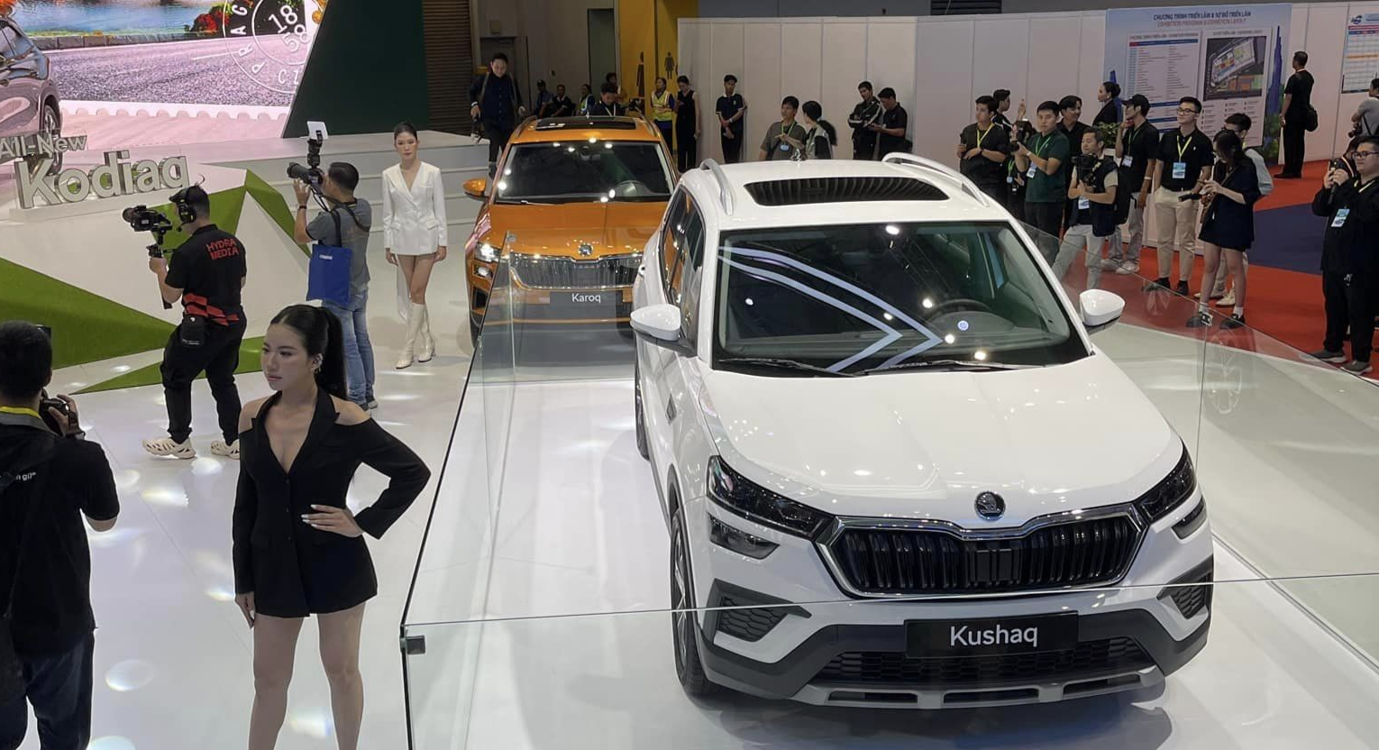 Cùng soi xe Skoda Kushaq sắp lắp ráp trong nước tại Vietnam Motor Show 2024