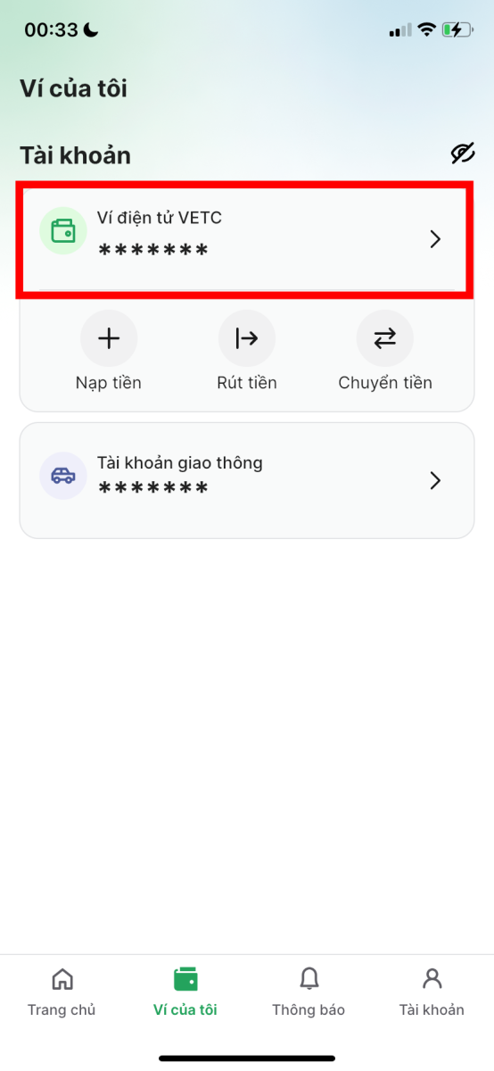 Ví điện tử VETC