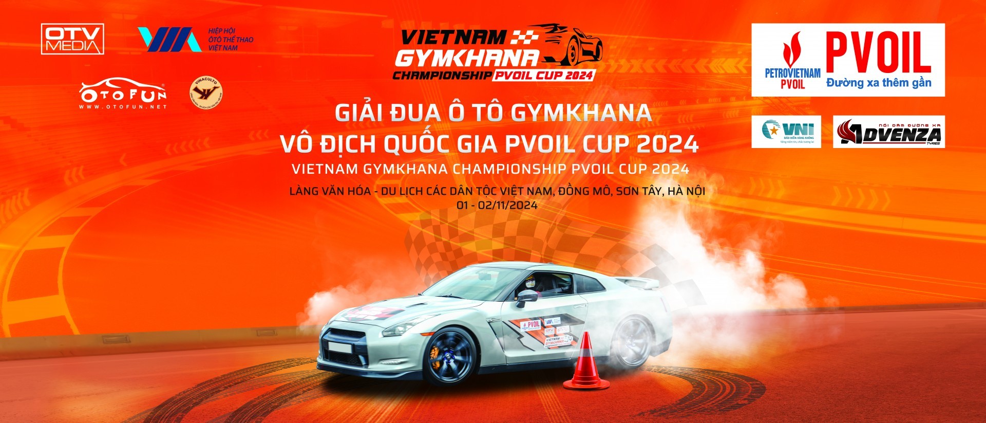 PVOIL VGC 2024 - Khởi tranh giải đua gymkhana vô địch quốc gia đầu tiên tại Việt Nam