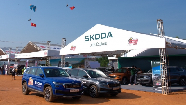 Skoda Kodiaq offroad ấn tượng tại Giải Đua xe Ô tô địa hình Việt Nam PVOIL Cup 2024