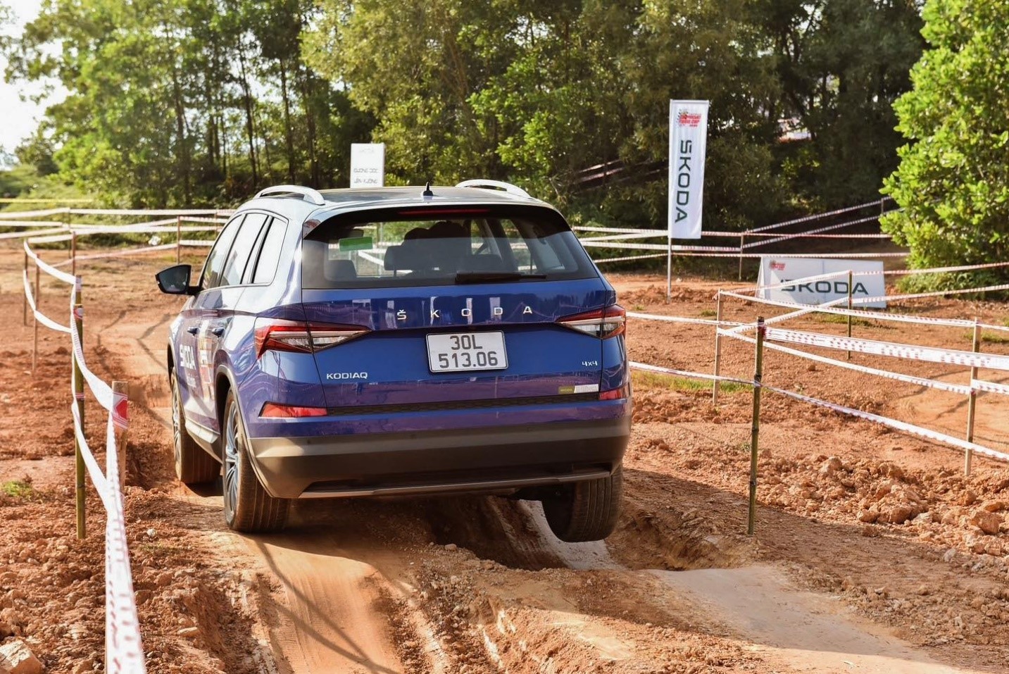 Skoda Kodiaq offroad ấn tượng tại Giải đua Ô tô địa hình Việt Nam PVOIL Cup 2024