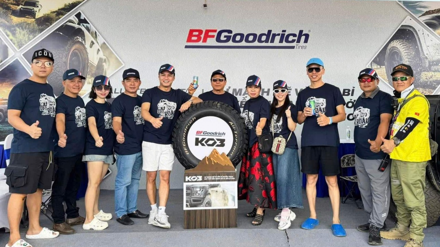 Dấu ấn năm thứ năm BFGoodrich tài trợ giải thưởng cho các nhà vô địch PVOIL VOC