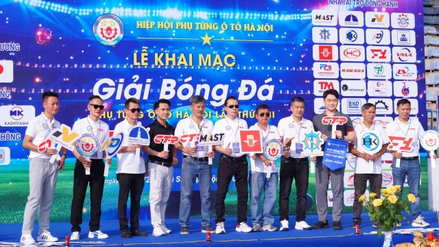 Khai mạc Giải bóng đá Hiệp hội Phụ tùng Ô tô Hà Nội - CTR Cup 2024