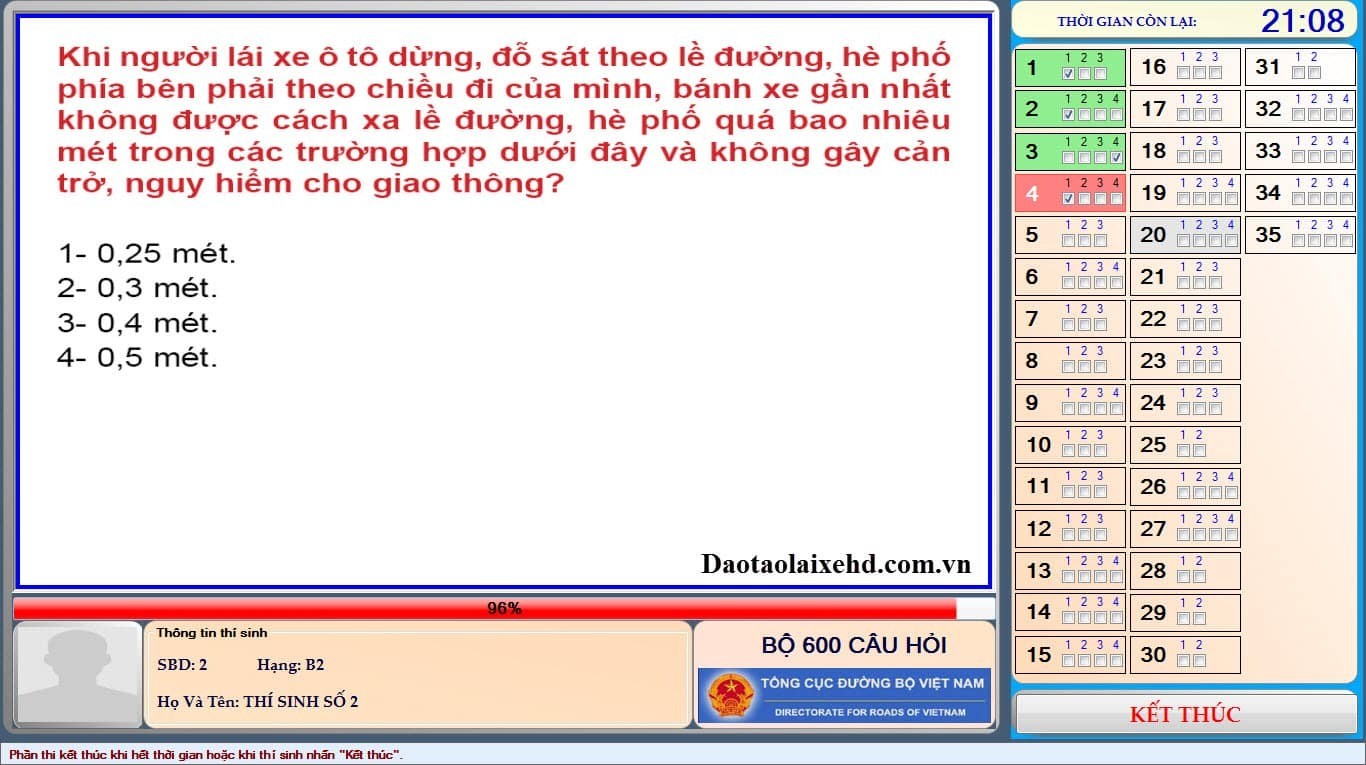 Từ năm 2024, thi lý thuyết B1 bao nhiêu điểm là đạt? Từ năm 2024, thi lý thuyết B1 bao nhiêu điểm là đạt?