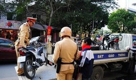 Những lỗi bị giam xe máy ở Việt Nam