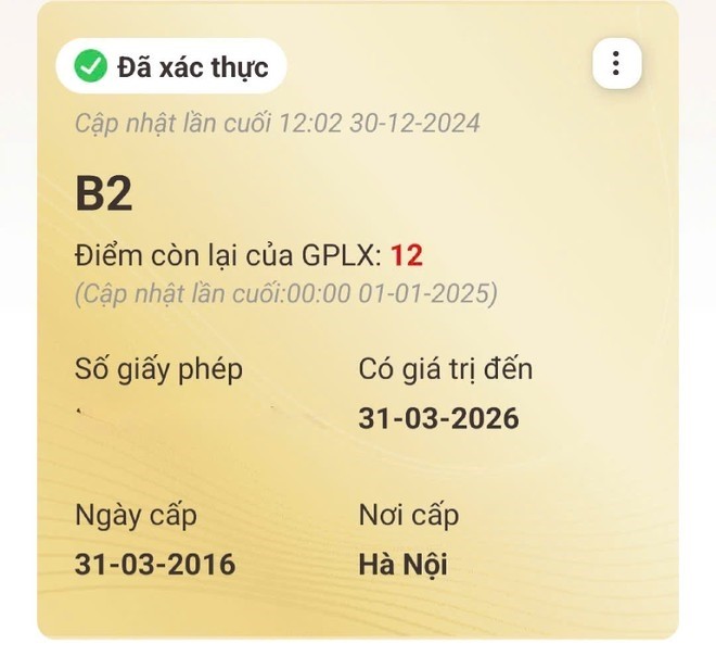 Tổng hợp các lỗi bị trừ điểm giấy phép lái xe ô tô từ 1/1/2025