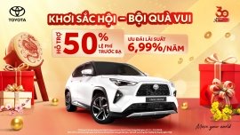 Toyota tung loạt ưu đãi lớn, hướng tới kỷ niệm 30 năm tại Việt Nam