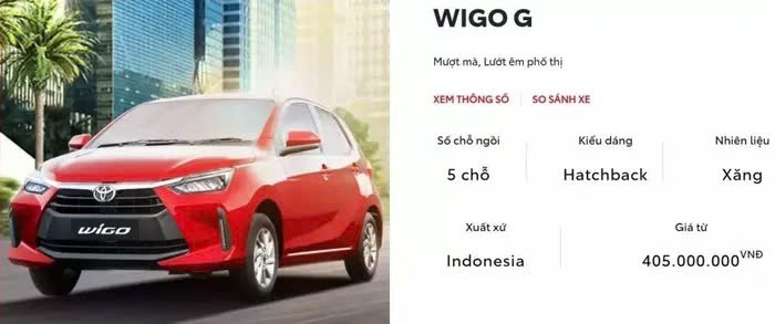 Toyota Wigo gặp khó với chính sách mới của hãng?