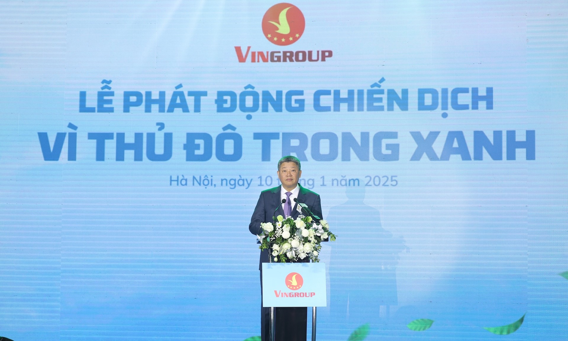 Vingroup phát động chiến dịch ‘Vì Thủ đô trong xanh’