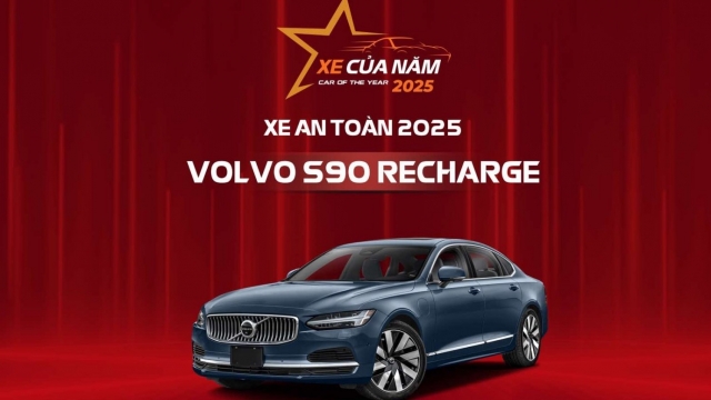 Vì sao Volvo S90 Plug-in hybrid lại đoạt danh hiệu Xe An toàn 2025?