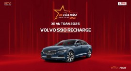 Vì sao Volvo S90 Plug-in hybrid lại đoạt danh hiệu Xe An toàn 2025?