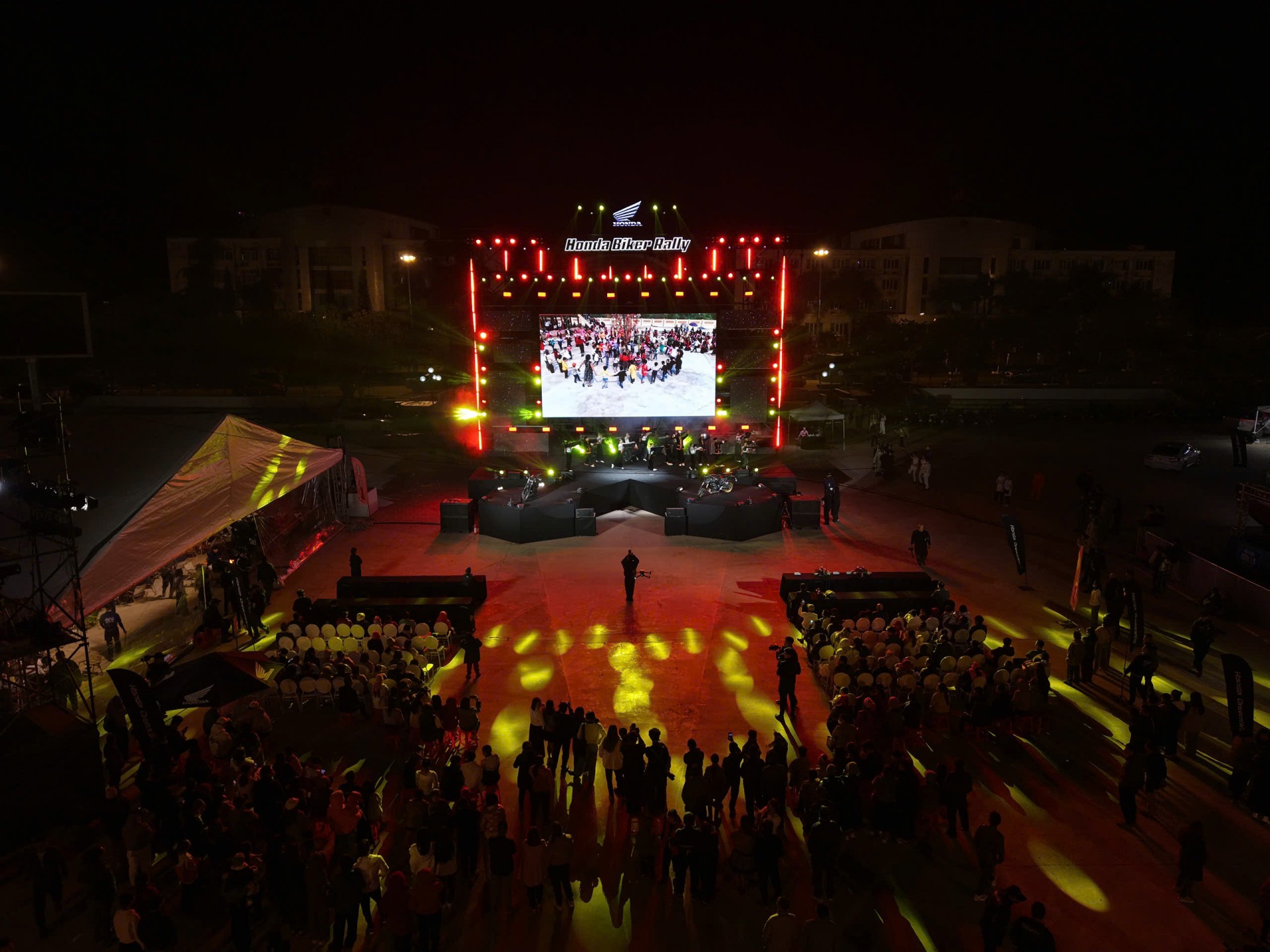 Đại tiệc cảm xúc trong ngày đầu tiên diễn ra sự kiện Honda Biker Rally 2025 Sơn La