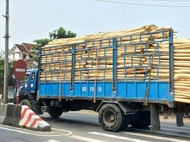Xe quá tải, quá khổ, chở hàng cồng kềnh: Phạt bao nhiêu tiền, trừ bao nhiêu điểm giấy phép lái xe?