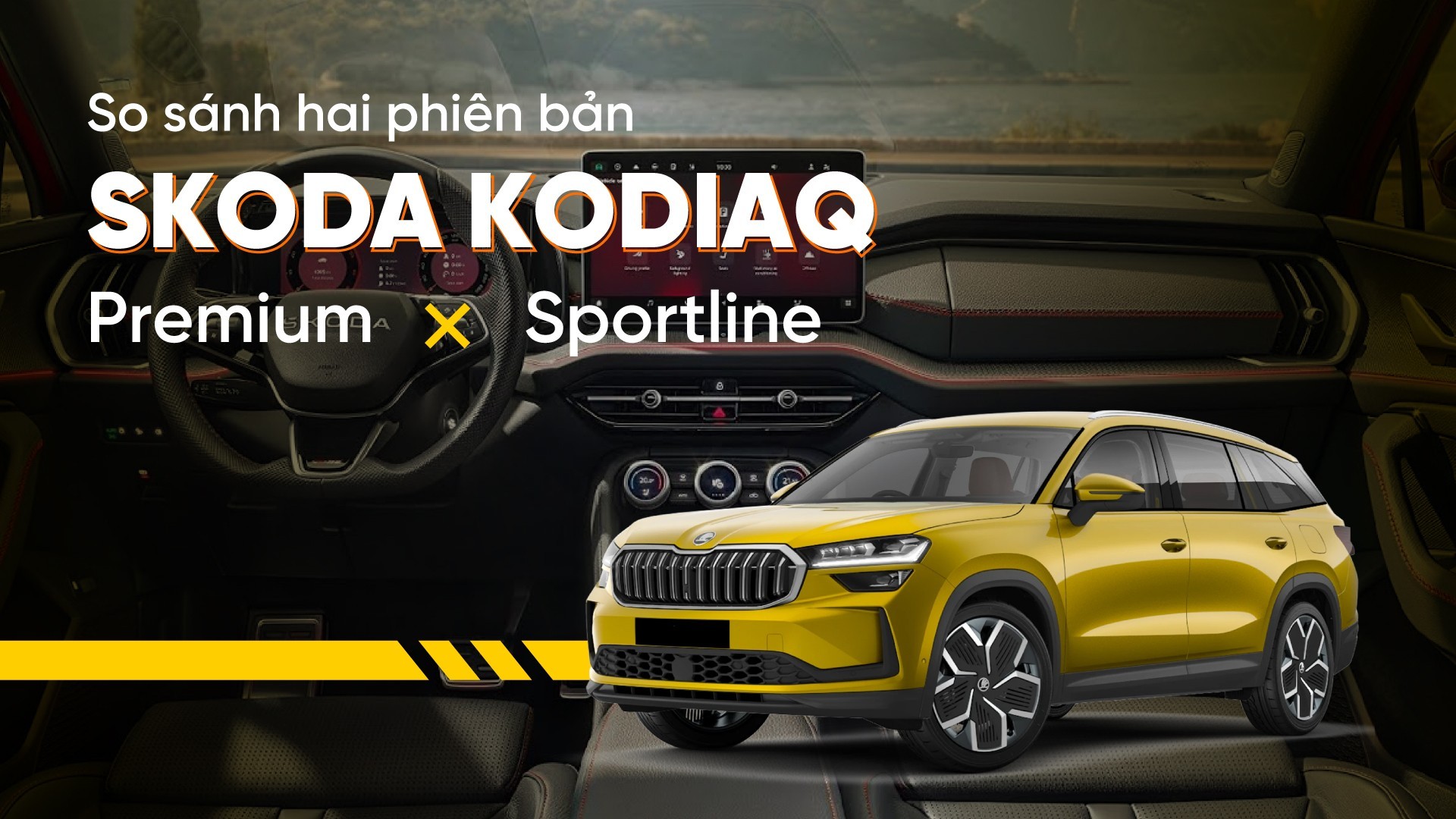 Chênh 30 triệu đồng, hai phiên bản Skoda Kodiaq mới có gì khác nhau?