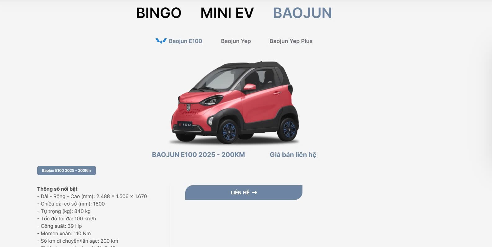 'Tân binh' xe điện mini đến từ Wuling sắp đổ bộ thị trường Việt