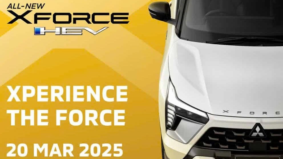 Mitsubishi Xforce hybrid chốt lịch ra mắt toàn cầu