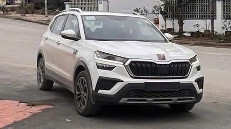 Skoda Kushaq lần đầu lộ diện trên đường Việt Nam