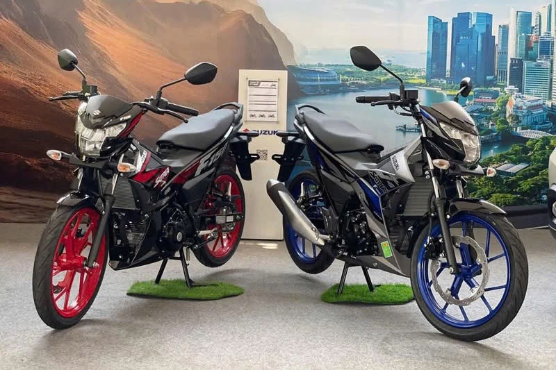 Suzuki Satria F150 2025 ra mắt, chỉ thêm màu sơn, không thay đổi gì
