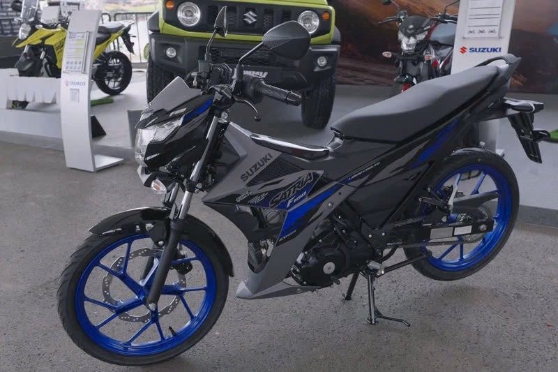 Suzuki Satria F150 2025 ra mắt, chỉ thêm màu sơn, không thay đổi gì
