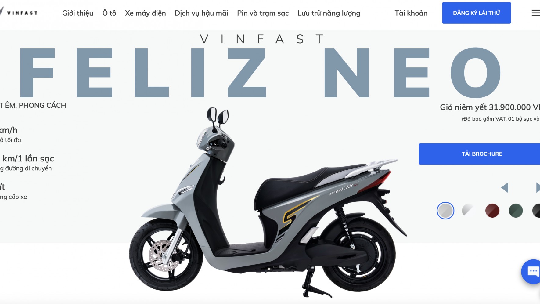 Thị trường xe máy điện sôi động 4 tháng đầu năm