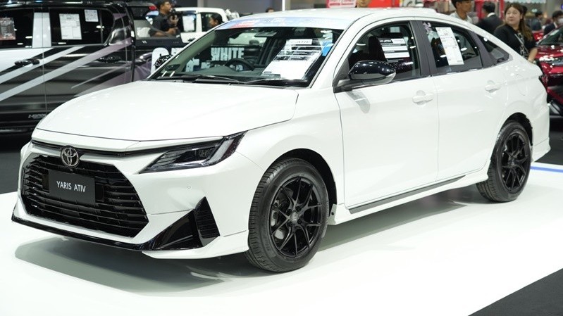 Toyota Vios 2025 ra mắt tại thị trường Thái Lan