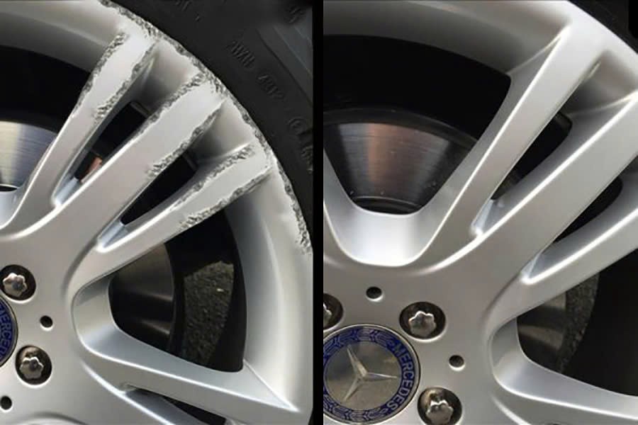 Mâm phay bị trầy vì sao, mâm xe có được bảo hiểm không?