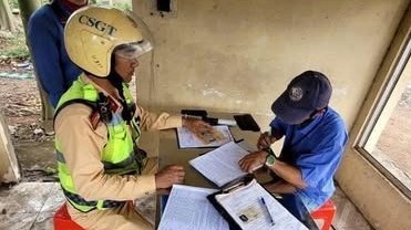 Tài xế lái xe buýt đi ngược chiều tại Đồng Nai bị phạt gần 30 triệu đồng