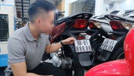 Đấu giá biển số xe máy ngày đầu, biển cao nhất trúng 300 triệu