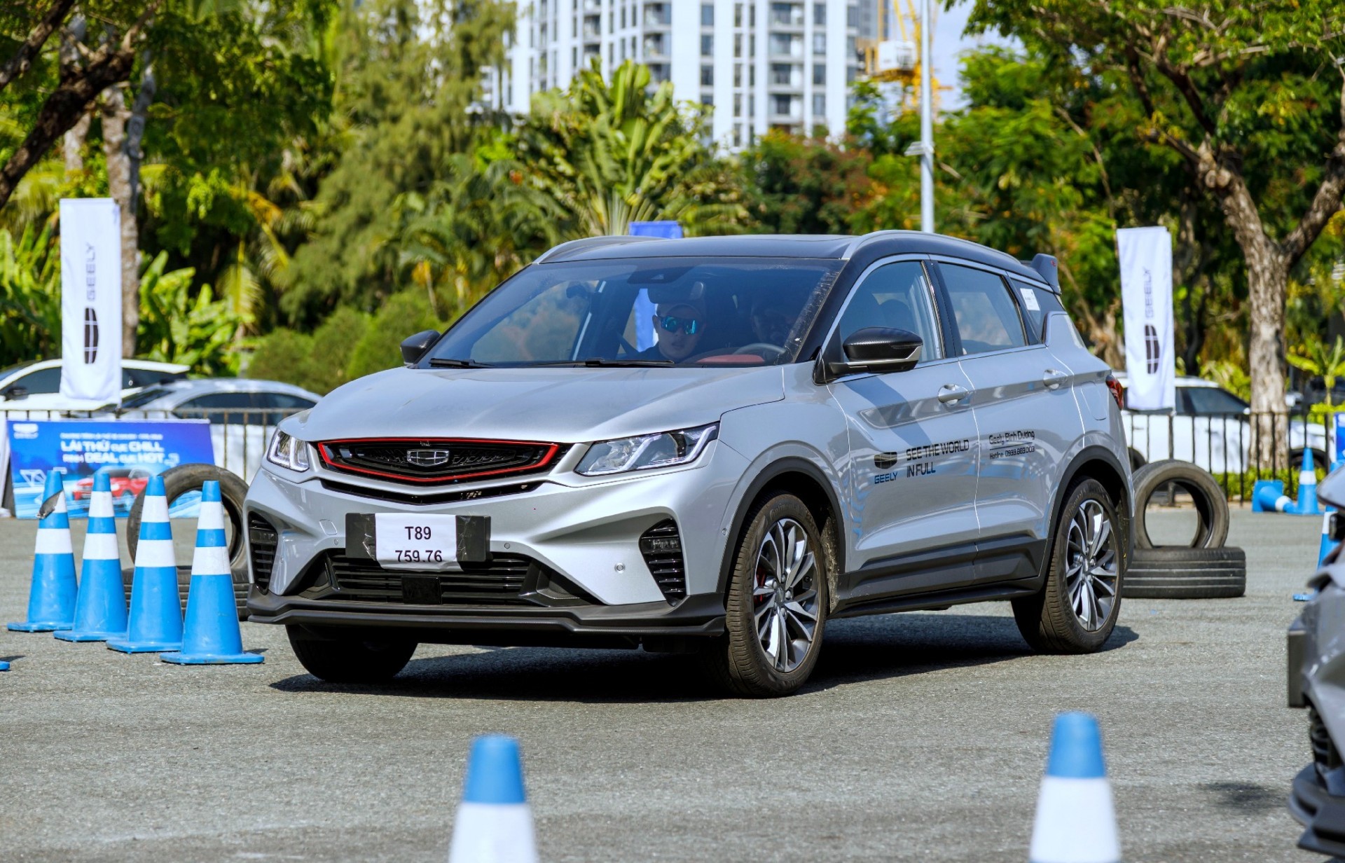 Tổ chức lái thử xe Geely tại TP.HCM