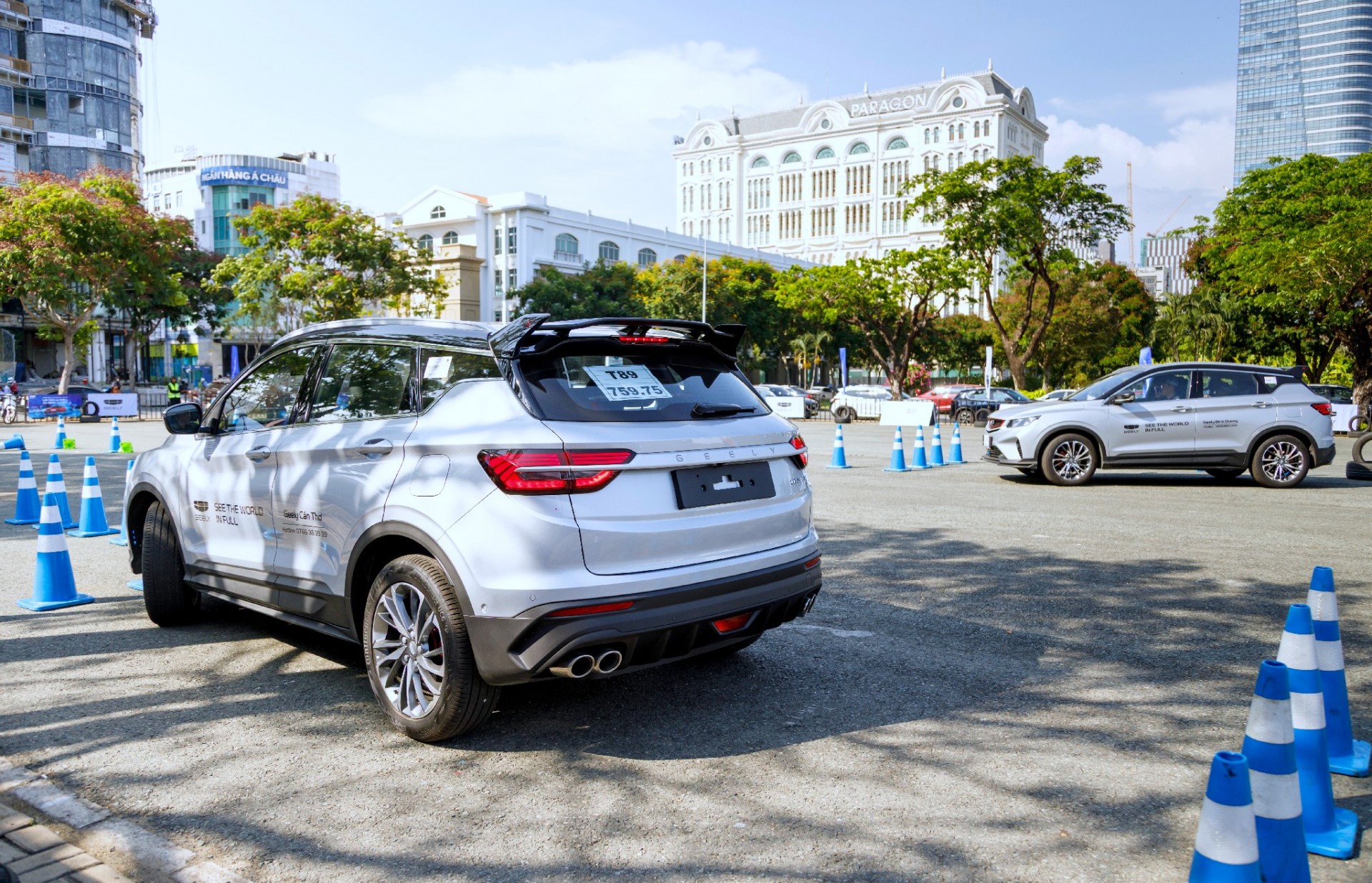 Tổ chức lái thử xe Geely tại TP.HCM