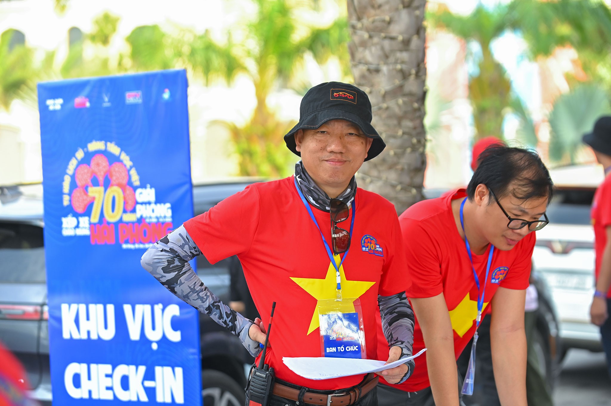 Sự kiện xếp xe chào mừng 70 năm giải phóng thành phố Hải Phòng