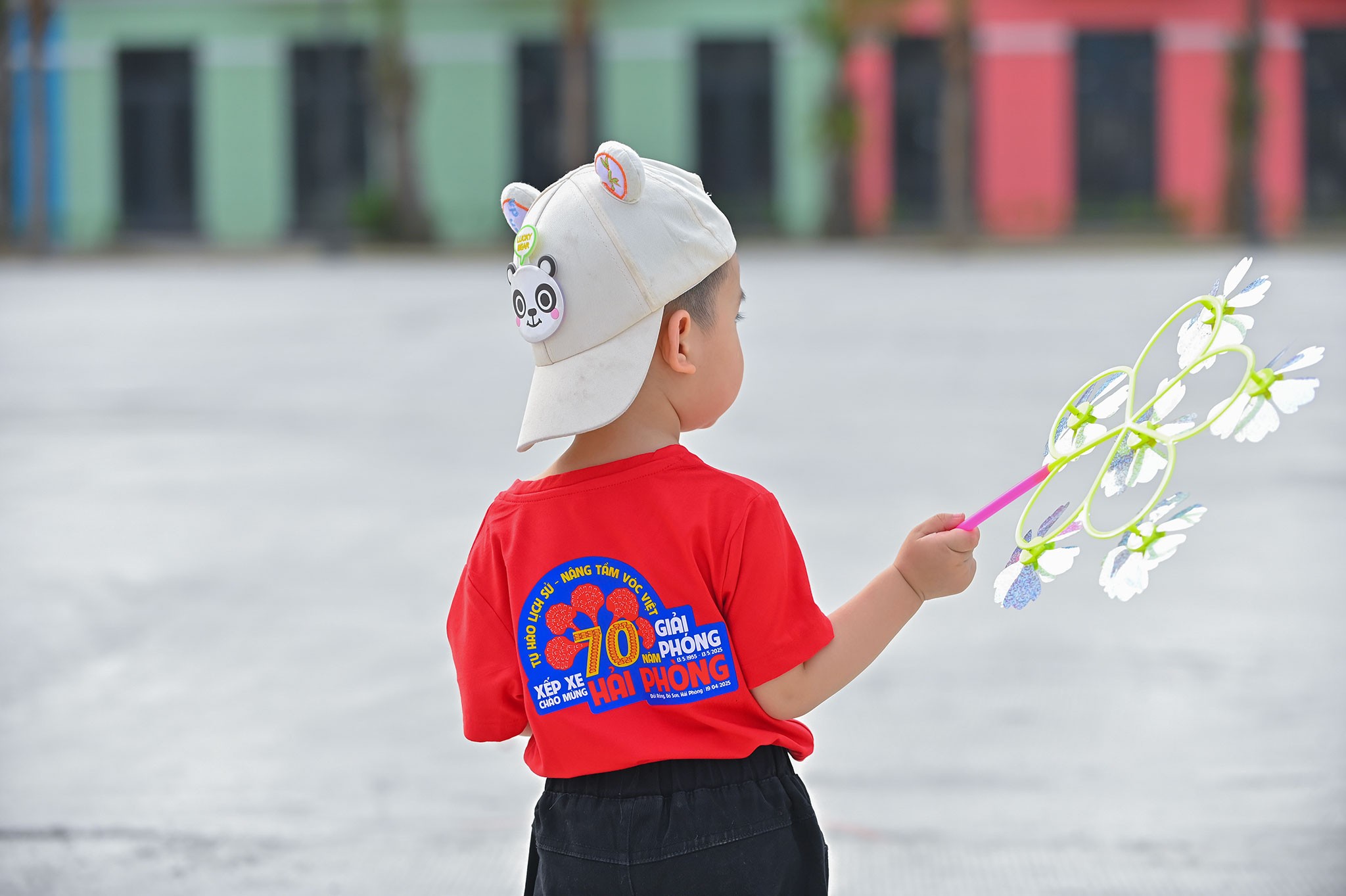 Sự kiện xếp xe chào mừng 70 năm giải phóng thành phố Hải Phòng