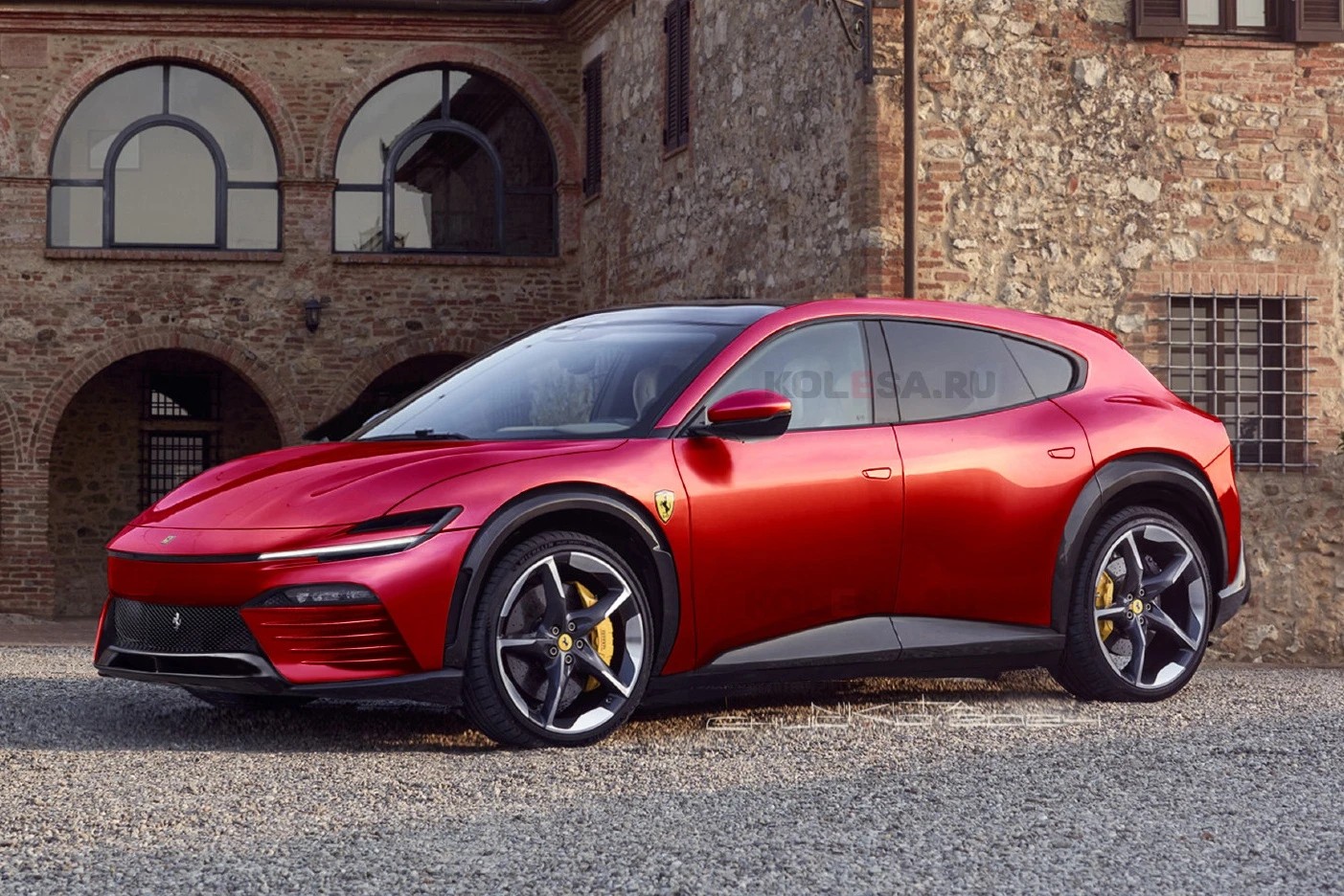 Elettrica siêu ngựa chạy điện đầu tiên của Ferrari