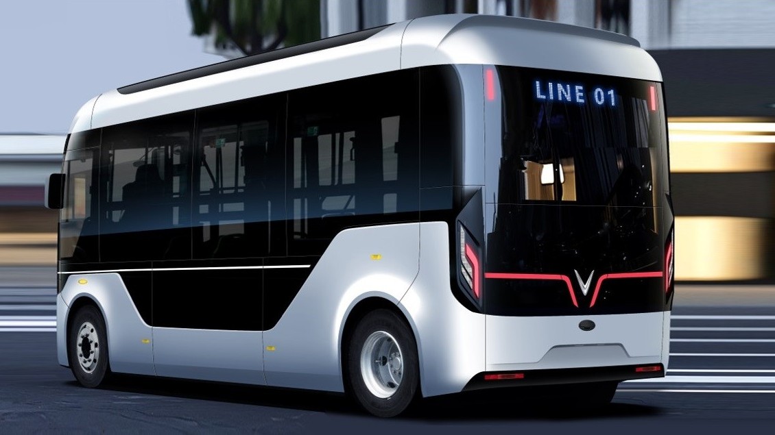 VinFast ra mắt xe bus điện chuyên chở học sinh