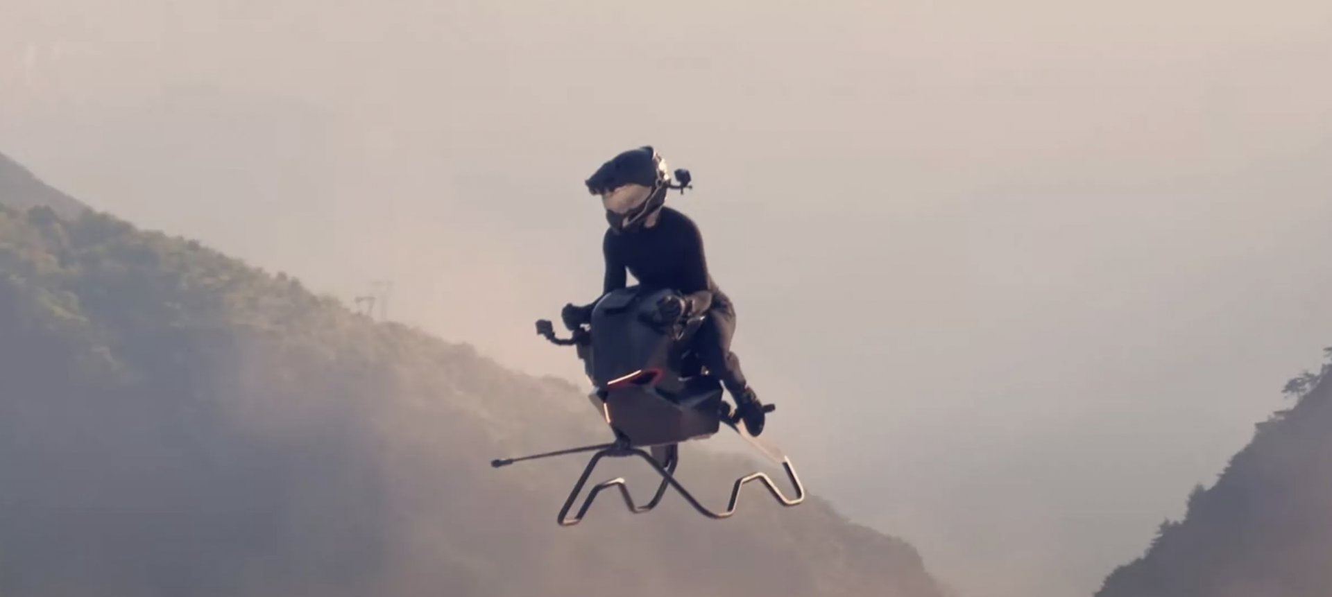 Xe bay phản lực Volonaut Airbike ra mắt, tốc độ 200 km/h, như trong phim Star Wars