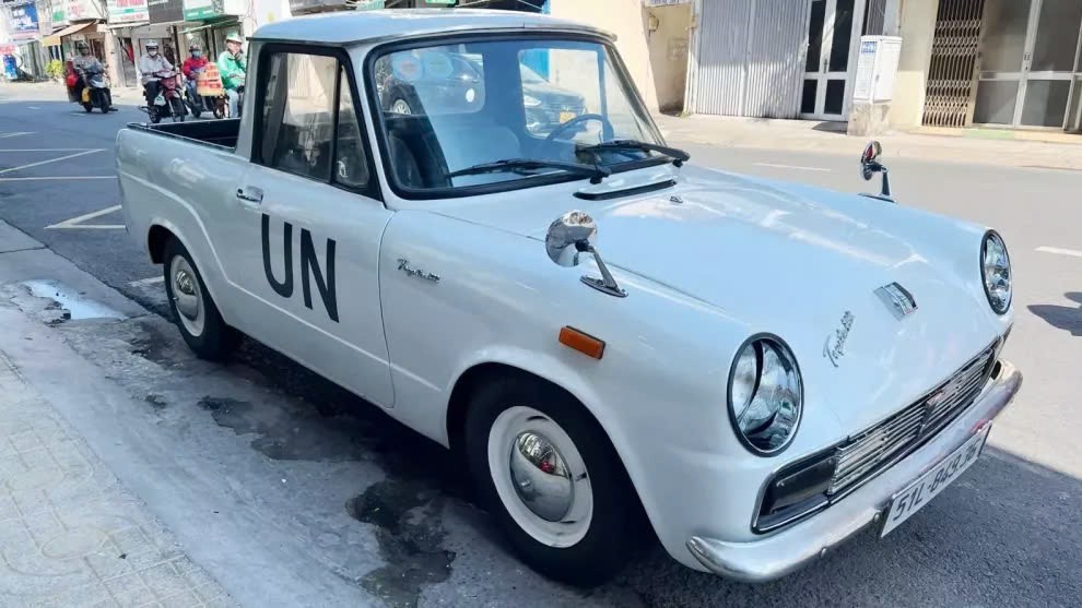 Ngắm bán tải hàng 'độc' Toyota Publica của 'Qua' Vũ tại Việt Nam