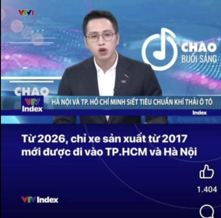 Hiểu đúng về thông tin xe ô tô sản xuất trước năm 2017 không được lưu thông tại Hà Nội và TP HCM