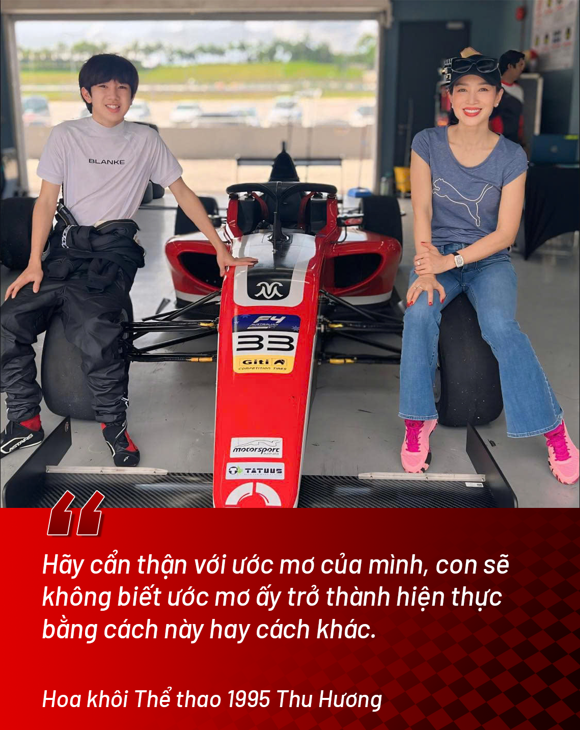 Người đứng sau thành công của tay đua 15 tuổi gây sốt tại giải F4 Đông Nam Á