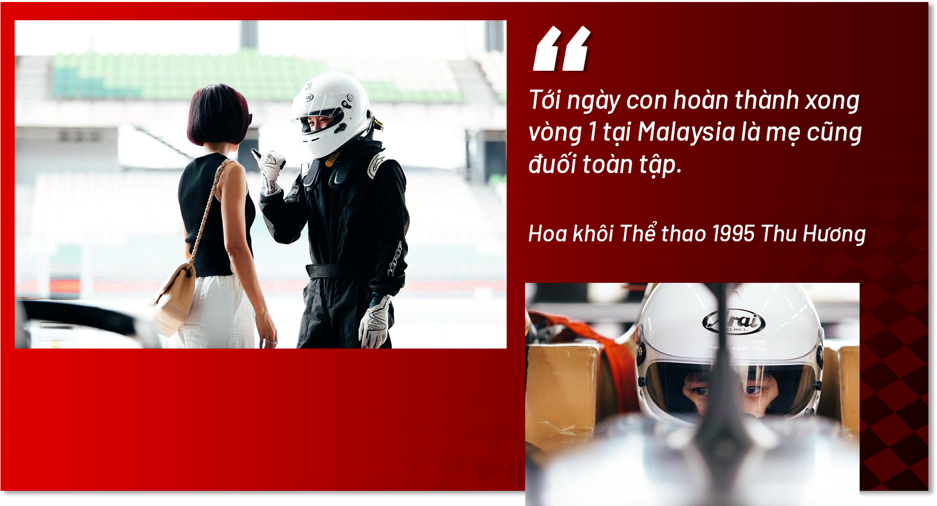 Người đứng sau thành công của tay đua 15 tuổi gây sốt tại giải F4 Đông Nam Á