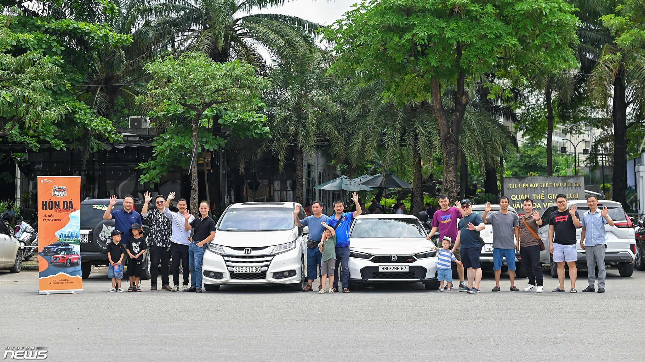 Buổi offline đầu tiên của Câu lạc bộ những người yêu xe Honda tại Hà Nội