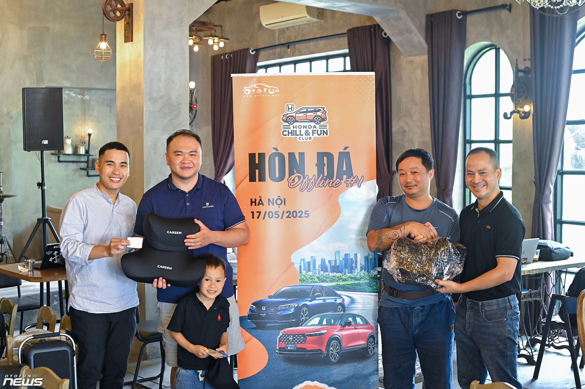 Buổi offline đầu tiên của Câu lạc bộ những người yêu xe Honda tại Hà Nội