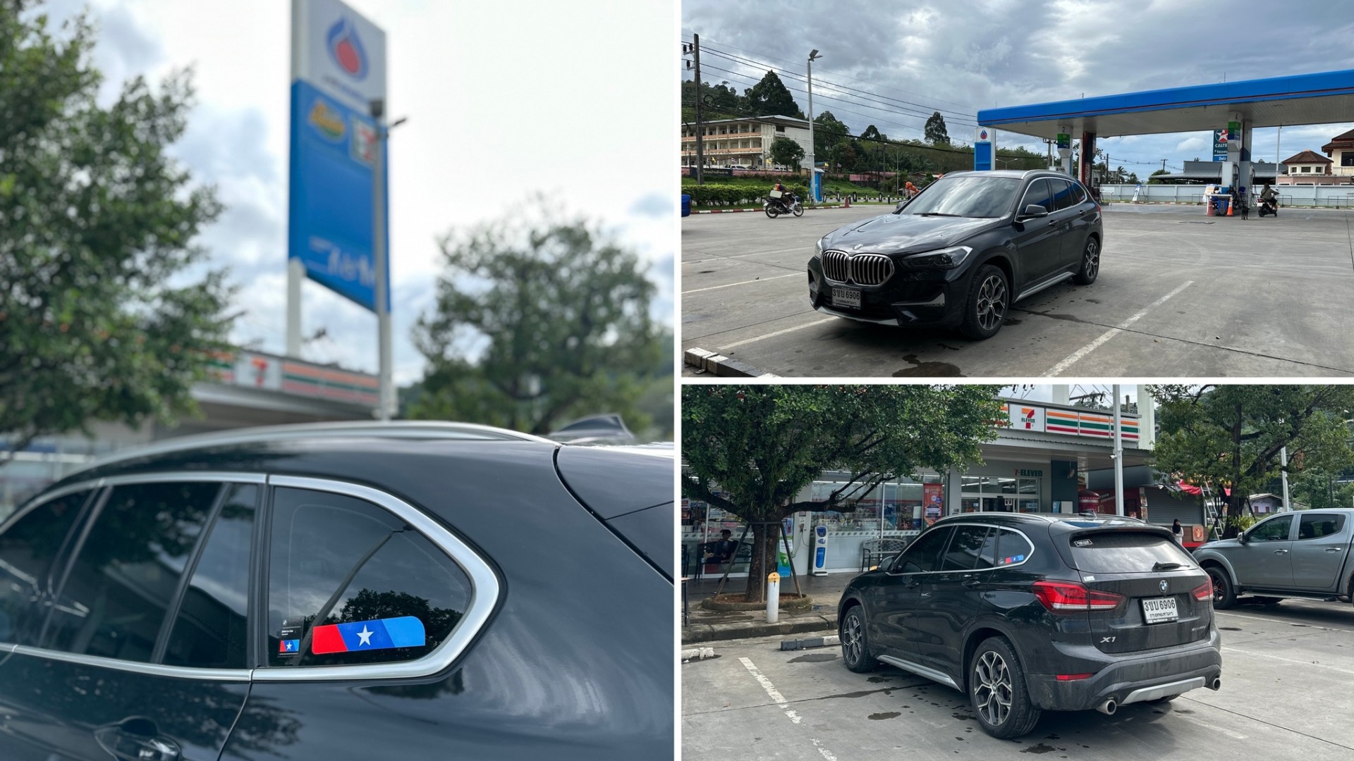Người Việt lái BMW xuyên Thái Lan