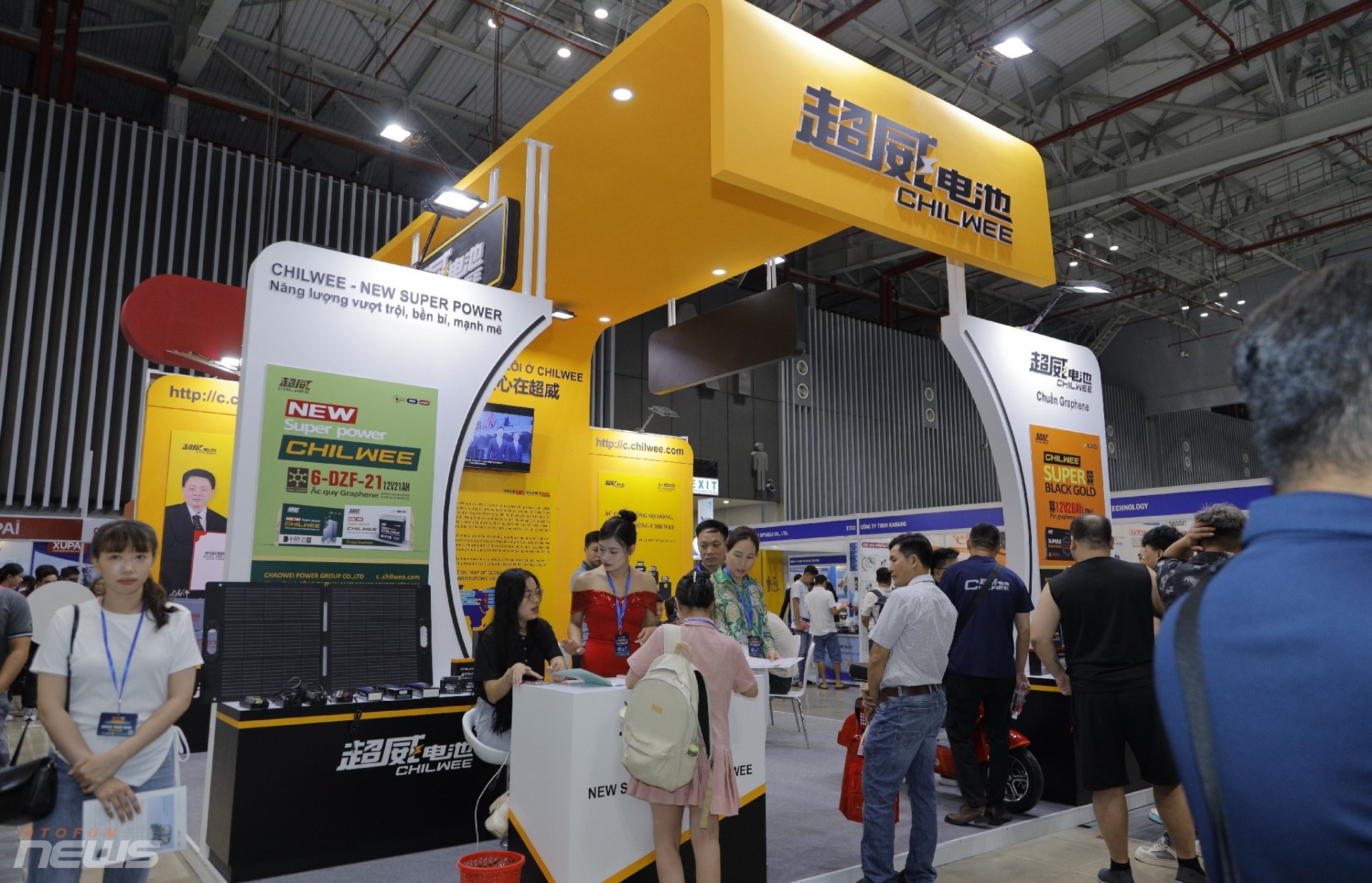 Các doanh nghiệp tham dự triển lãm phần lớn đến từ Trung Quốc. Các doanh nghiệp tham dự triển lãm phần lớn đến từ Trung Quốc.