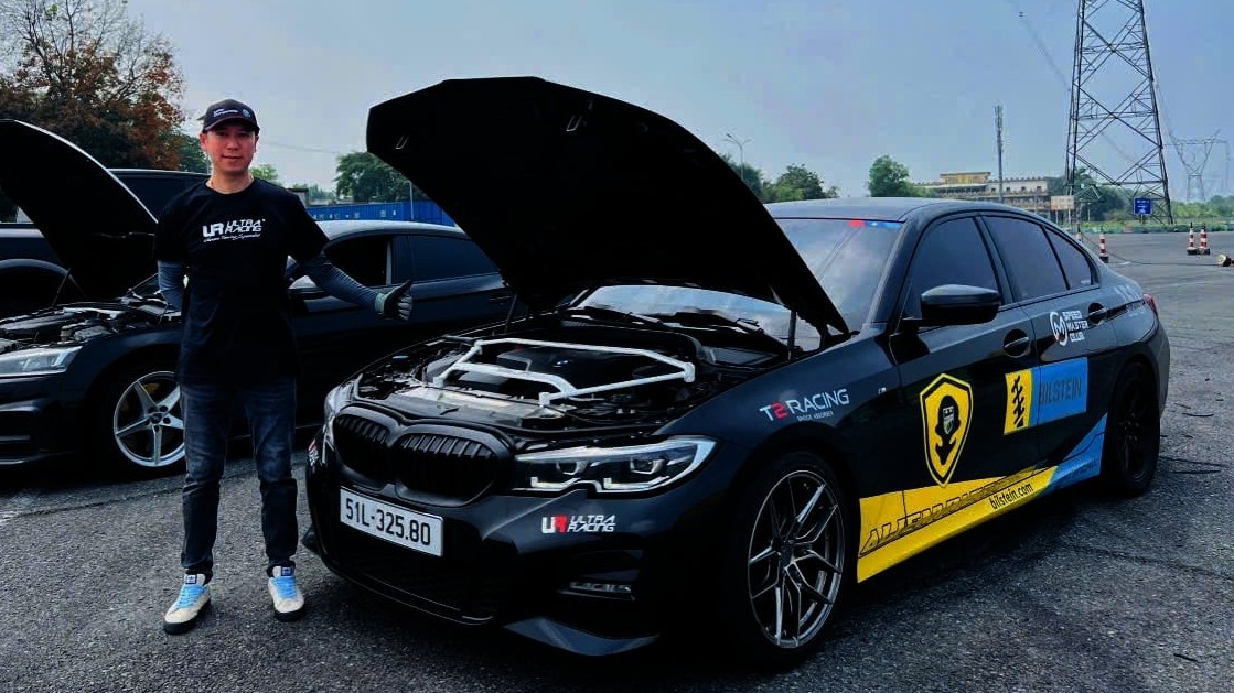 Vận động viên gymkhana Nguyễn Đình Khải: Gương mặt hoàn toàn mới của PVOIL VGC 2025