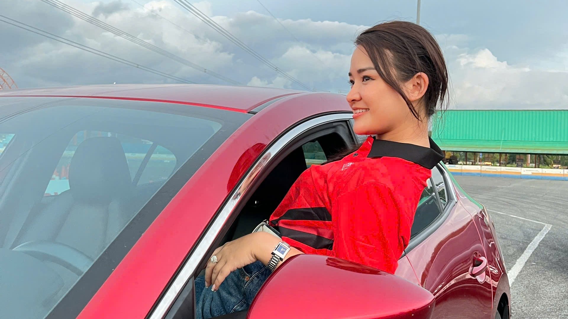 Nữ vận động viên Gymkhana Lê Thị Trà My: Bền bỉ trên hành trình theo đuổi đam mê đua xe thể thao